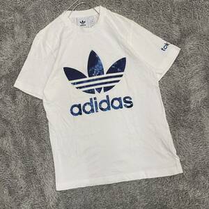 adidas アディダス Tシャツ 半袖カットソー サイズXS ホワイト 白 メンズ トップス 最落なし （H20）