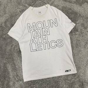 THE NORTH FACE ノースフェイス Tシャツ 半袖カットソー サイズS ホワイト 白 メンズ トップス 最落なし （I20）