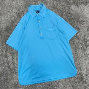 Callaway キャロウェイ ポロシャツ 半袖シャツ サイズL ブルー 青 メンズ トップス 最落なし （I20）