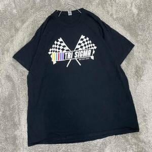 US古着 GILDAN ギルダン Tシャツ 半袖カットソー サイズ2XL ブラック 黒 メンズ トップス 最落なし （I20）