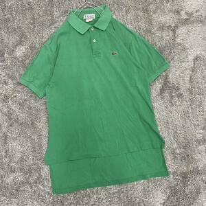 IZOD LACOSTE ラコステ ポロシャツ 半袖シャツ グリーン 緑 メンズ トップス 最落なし （J20）