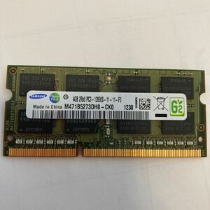★SAMSUNG★ ノートPC用メモリ 4GB（PC3-12800）②