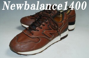 ニューバランス・ 口コミ高評価 New Balance/M1400LBR/レザー/26㎝/D/ロー（日本サイズ２６㎝ D 除菌済）