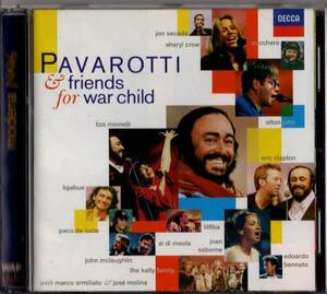 Eric Clapton参加!! 『 PAVAROTTI & friends 【for war child】 (輸入盤CD) 』/ エリック クラプトン