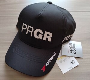【PRGR(プロギア)やわらかつば スポーツキャップ PCAP-221 黒　￥3,960(税込)《数量限定》《新品・未使用》】