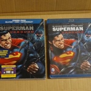 Blu-ray + DVD Superman Unbound 未開封 送料無料 アニメ スーパーマン 即決 ブルーレイ 