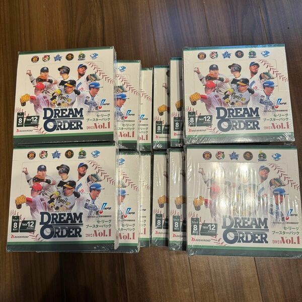 プロ野球カードゲーム DREAM ORDER ブースター12BOXセット ドリームオーダー セ・リーグ