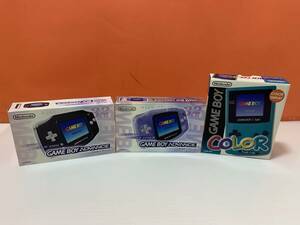 9/56* empty box Game Boy Advance GAME BOY COLOR Game Boy color nintendo photograph addition have *C1