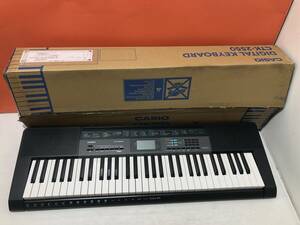 9/68*CASIO CTK-2550 digital keyboard Casio box have adaptor lack of photograph addition have *