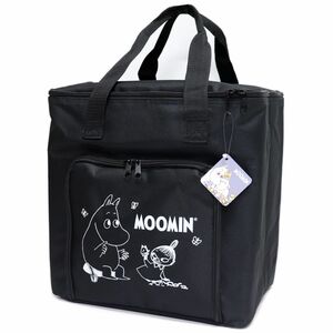 * Moomin MOOMIN little mii новый товар удобный большая вместимость термос мульти- сумка сумка-холодильник BAG портфель сумка чёрный [MOOMINB-BLK1N] один шесть *QWER*
