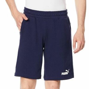 ★プーマ PUMA 新品 メンズ カジュアル トレーニング スウェット ハーフパンツ ショーツ パンツ 紺 LLサイズ [588739061N-XL] 四 参★QWER