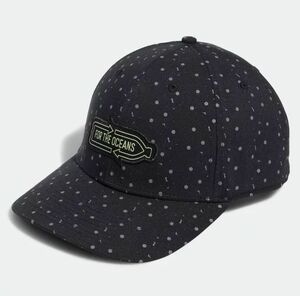 ★アディダス ゴルフ ADIDAS GOLF 新品 メンズ ロゴ フォー ジ オーシャン キャップ 帽子 CAP 黒 57-60cm [HA92041N-5760]七★QWER