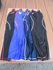  used!arena Arena TOUGHSUIT tough suit half spats practice for swimsuit Home have been cleaned, laundry ending size S