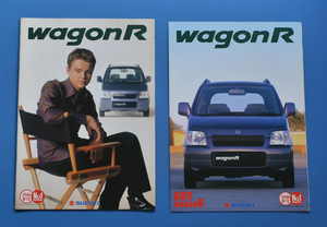 【SUZUKI-04-06】スズキ　ワゴンR　SUZUKI　WAGON R　1998年10月　カタログ２冊　モデルは　レオナルド・ディカプリオ