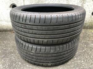 中古タイヤ ブリヂストン ALENZA 001 MO 235/45R20 96W (2本)　 アル ベル クラウン ノア ヴォクシー ハリアー セレナ エクストレイル