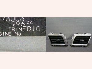 5kurudepa H29年 ルーミー DBA-M900A クラスターパネル エアコン 吹き出し口 ルーバー M910A M900S M910S カスタムGT 左右 美品 32531