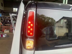 5kurudepa R1年 スペーシア DAA-MK53S 左 テール ランプ ライト ＬＥＤ KOITO 220-5938L MM53S HV-X 2WD 点灯OK 32992