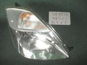 9kurudepa H15年 MRワゴン UA-MF21S 右 ヘッド ランプ ライト 35120-73H01 ハロゲン STANLEY P2269 [ZNo:03001065]