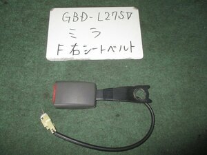 9kurudepa H20年 ミラ GBD-L275V 運転席 シートベルト ドライバー 73230-B2210-B0 [ZNo:04001474]