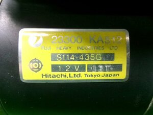 サンバー GD-TT1 セルモーター スターター EN07V 23300KA512 [ZNo:06000552] 3kurudepa= 675