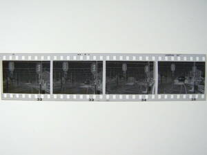 (B23)913 photograph old photograph railroad railroad photograph Showa era 35 year about film white black nega together four-frame 