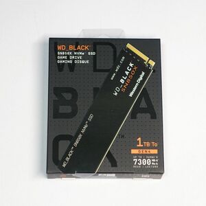 【新品 保管品】WD Black SN850X 1TB NVMe Gen4 M.2 SSD WDS100T2X0E