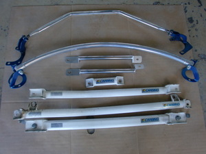  Subaru R1 tower bar rom and rear (before and after) body reinforcement bar 