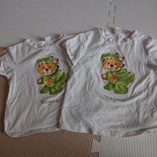 お揃いTシャツ 双子 ツイン