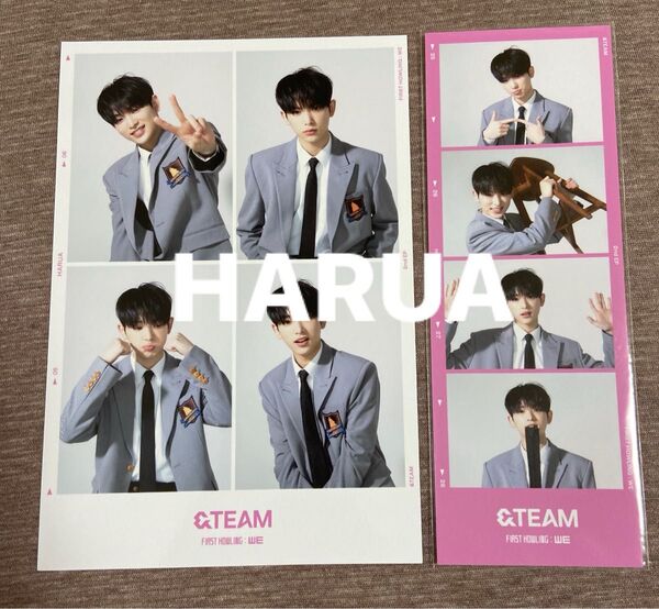 &TEAM エンティーム First Howling:WE ユニバ weverse ラキドロ インセンネッコ 【HARUA】