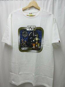 □1000円～未使用　エイプ　A BATHING APE スターウォーズ　STAR WARS Tシャツ　サイズXL