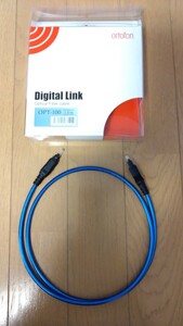  ortofon ortofon optical digital cable OPT-100/1.0m Opti karuTOS link square shape as good as new 
