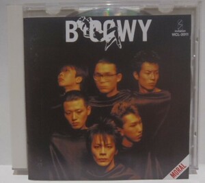 CD　BOOWY　MORAL　ボウイ　モラル　VICL-2011　82年 1st　氷室京介 布袋寅泰 松井恒松 高橋まこと