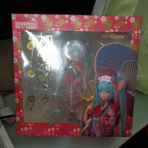 1円スタートストロンガー1/8初音ミク花色衣