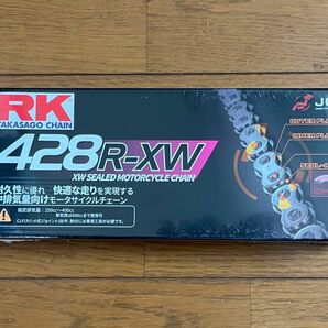 【新品】 RK 428R-XW(130L)カシメタイプ☆250～400ccc中排気量向け☆XWシール☆彡