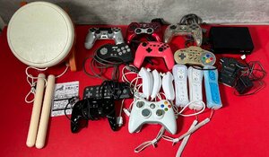 1円～　ゲーム　コントローラー　PS2　SFC　Wii 等　色々　大量　約4kg　まとめ売り　現状品　(動作未確認)