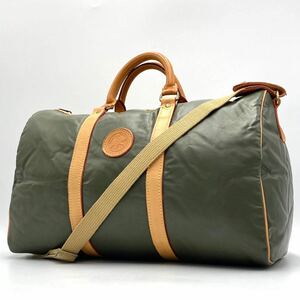 1 иен ~[ прекрасный товар ] HUNTING WORLD Hunting World палочки .- Cross кожа сумка "Boston bag" наклонный .. большая вместимость мужской портфель ходить на работу путешествие 