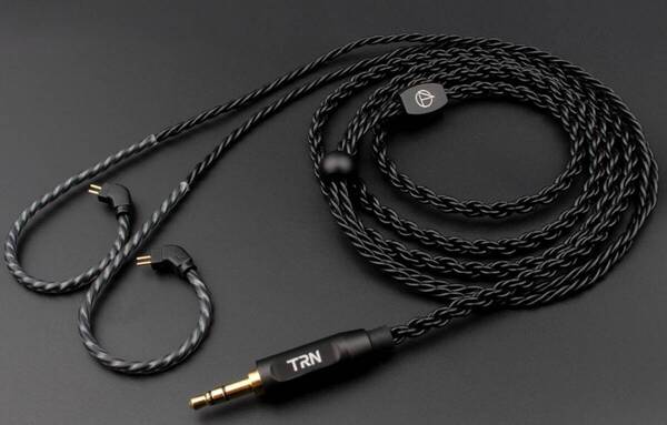 ★2pin(0.78)★新品★即決★ 高純度銅 6芯 アップグレードケーブル 3.5mm 3極 イヤホンケーブル リケーブル TRN