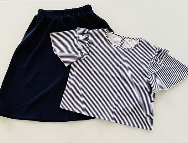 SHEIN トップス&フレアスカート 11-12Y