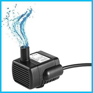 水中ポンプ 小型 ミニ 排水ポンプ 池 水槽 循環 潜水 USB給電 静音 揚程 1M DC5V 吐出量180L/H