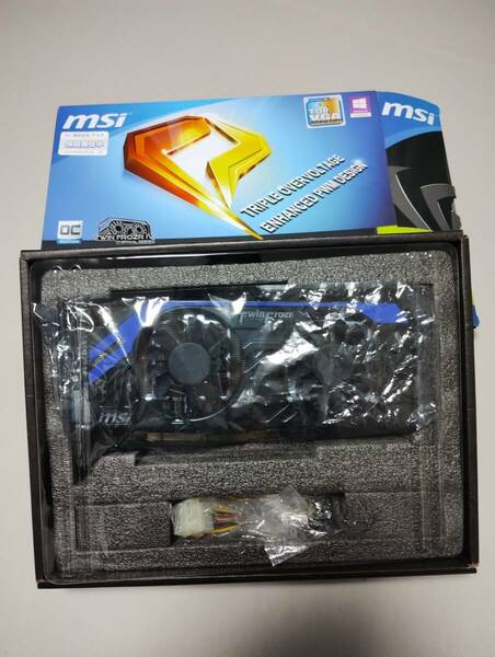 中古動作品♪ GTX670 MSI N670GTX Twin Frozr IV PE OC♪♪ おまけあり♪♪