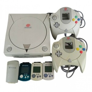  summarize 7 point Sega Dreamcast body HKT-3000 controller HKT-7700 visual memory HKT-7000.......HKT-8600 0610-003