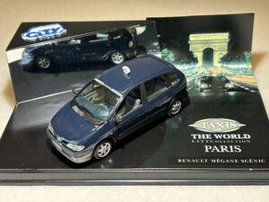 1/43[ Renault Megane Scenic ] 1999 TAXI DE PARIS dark blue VITESSE made 