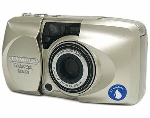 OLYMPUS StylusEpic ZOOM170 オリンパス スタイラス エピック コンパクトフィルムカメラ LENS MULTI-AF ZOOM 38-170mm 通電のみ確認 現状品