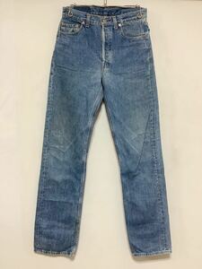 T-1284 USA製 Levi's リーバイス 501 デニムパンツ W30 555 バレンシア 90's アメカジ ビンテージ ジーンズ ジーパン