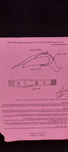 インビジブル タブ ハーネスの説明書 トニークラーク