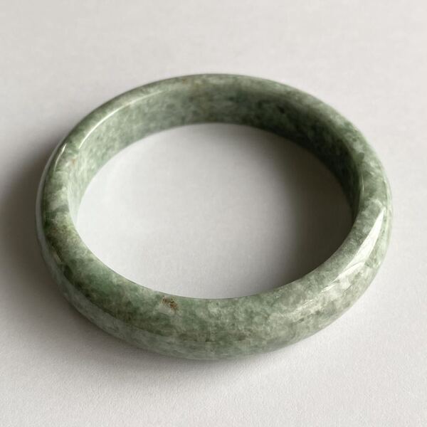 ◎天然石☆ジェイド(翡翠) 『内径約56mm』バングル・腕輪