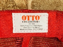 ★表記F/新品！チャンピオン.CHAMPION.刺繍.ワッペン付き.OTTO.赤.メッシュキャップ.帽子.アメ車.アメカジ.USA企業.ビンテージスタイル/11_画像8