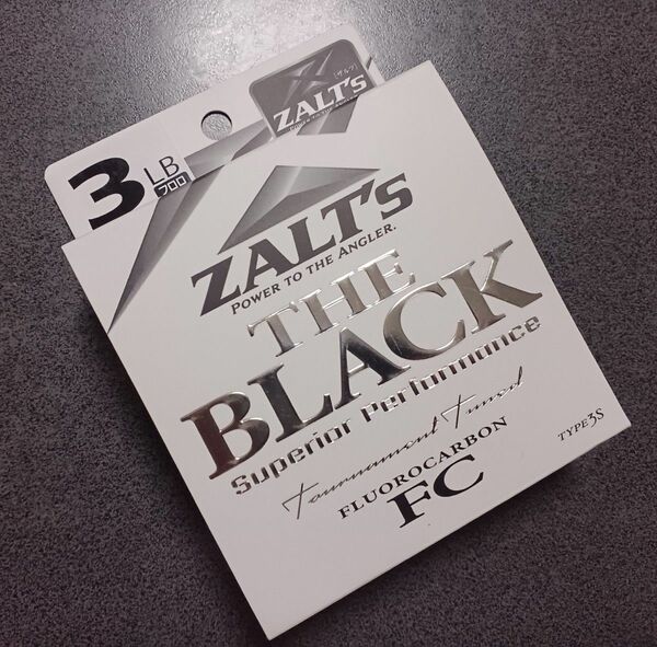 ★新品未使用★ザルツ ZALT’s THE BLACK FC 3LB 100yds