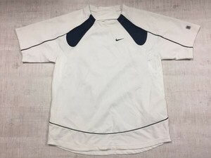 ナイキ NIKE スポーツ トレーニング ジャージー 半袖Tシャツ カットソー メンズ 白/紺