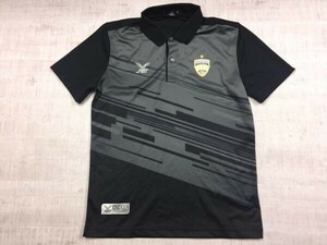 FBT 鎌倉インターナショナルFC サッカー スポーツ ドライメッシュ レプリカ 半袖 ユニフォーム ゲームシャツ メンズ S 黒